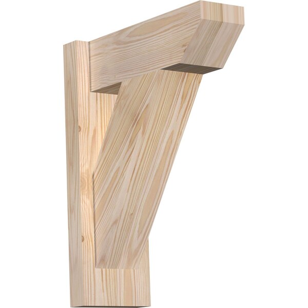 Ekena Millwork Traditional Slat Smooth Outlooker, Douglas Fir, 5 1/2"W x 14"D x 18"H OUT06X14X18TRA06SDF - main